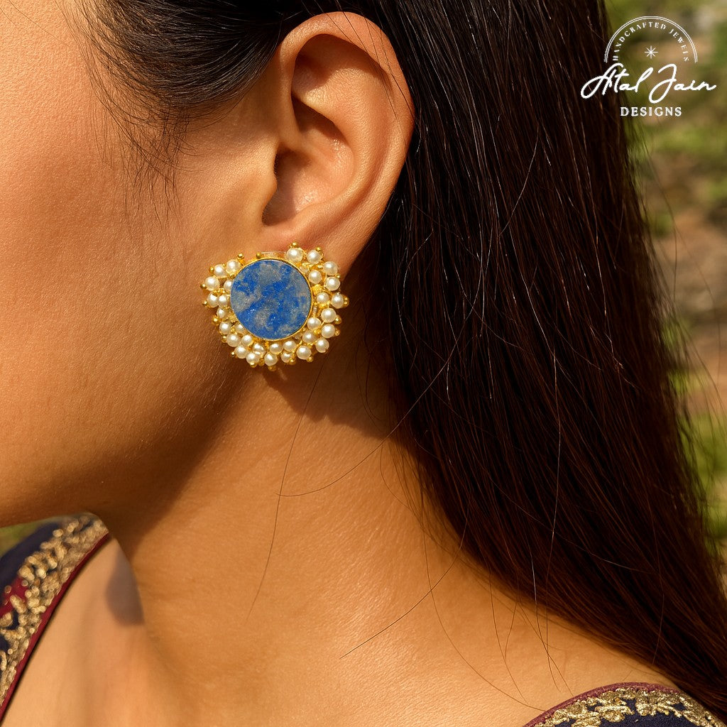 Gem & Pearl Harmony Studs