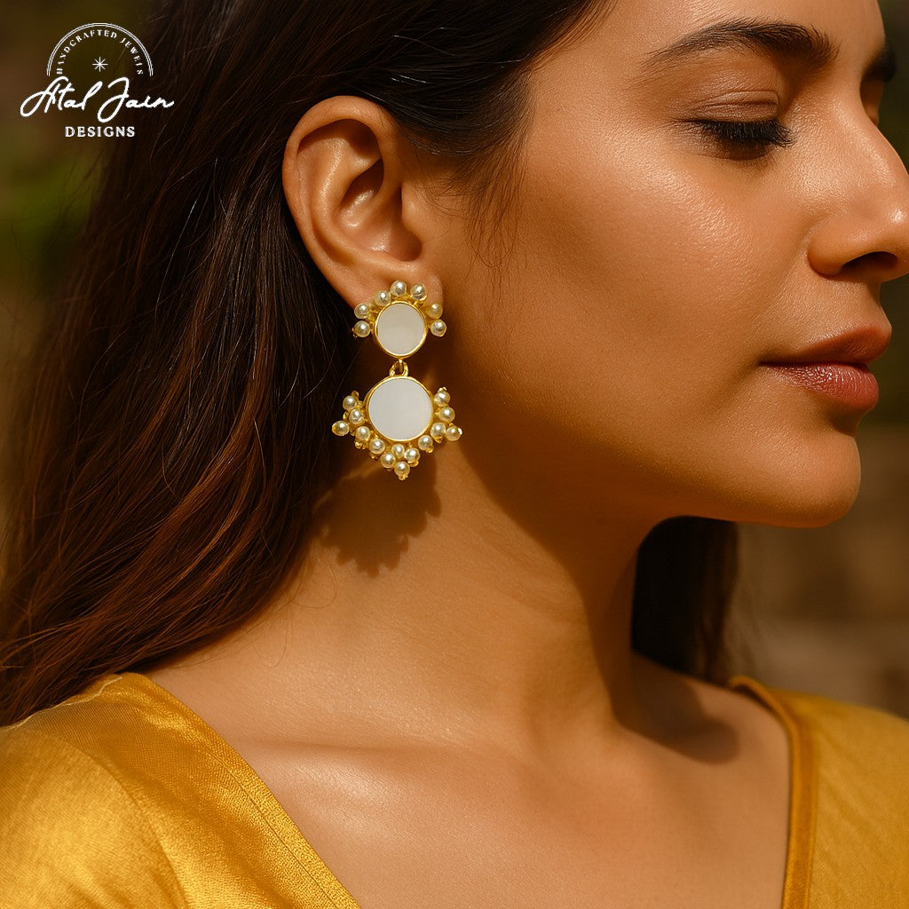 Blush & Pearl Treasures Earrings