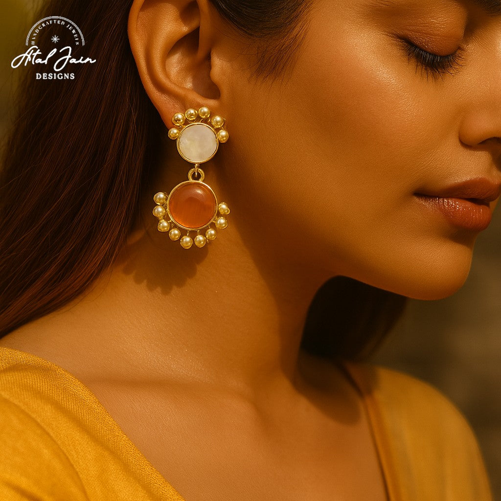 Blush & Pearl Treasures Earrings