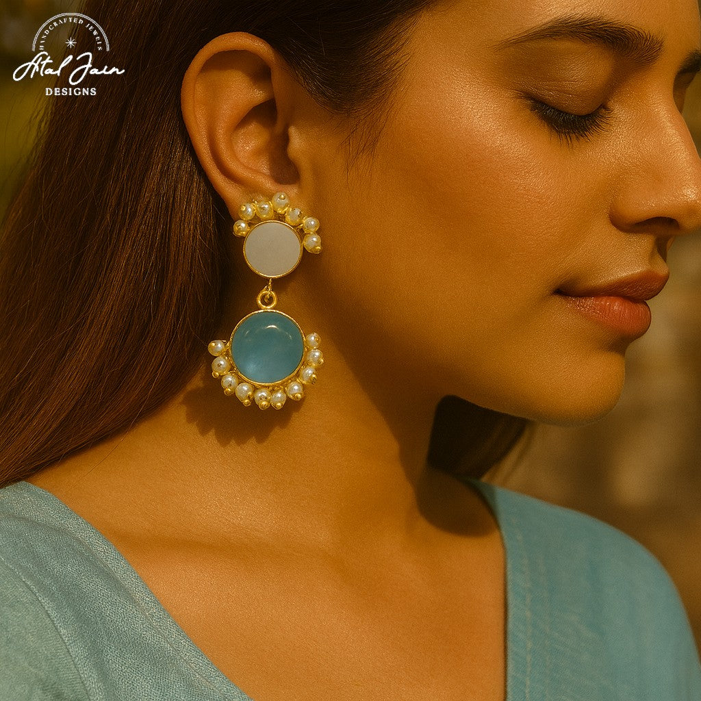 Blush & Pearl Treasures Earrings