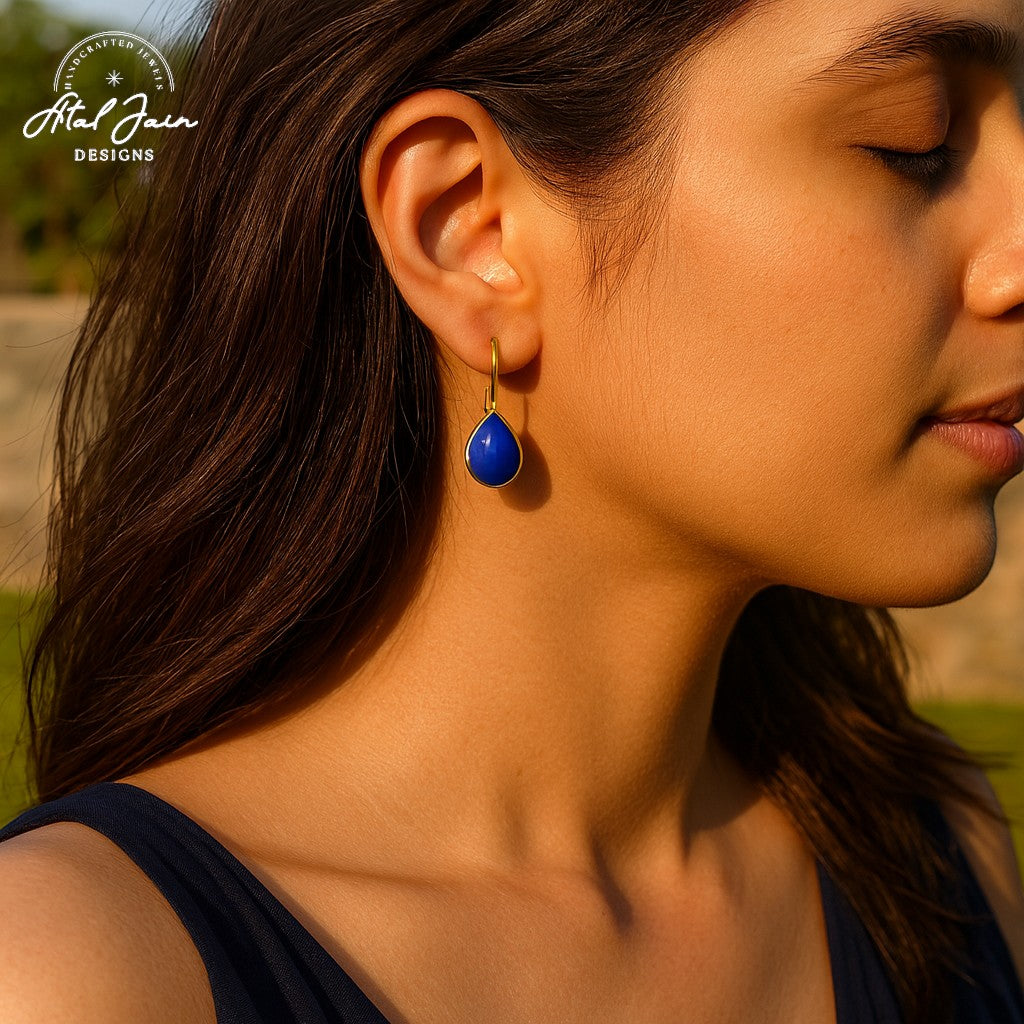 Serene Sky Drop Hoops