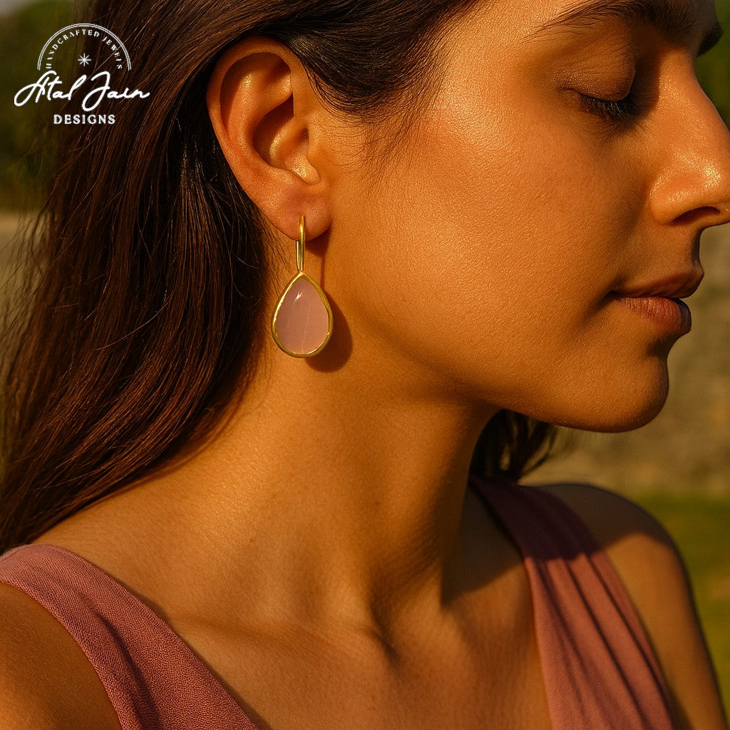 Serene Sky Drop Hoops