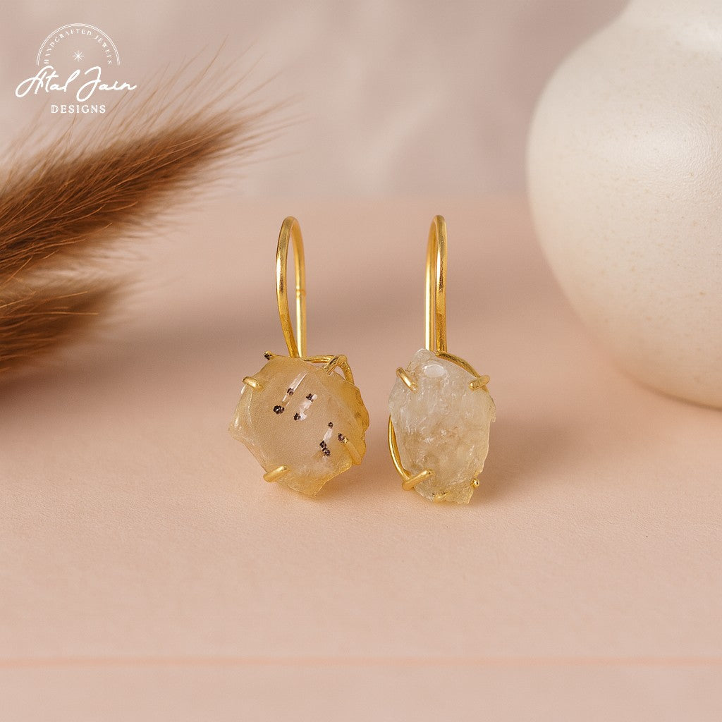 Raw Quartz Drops