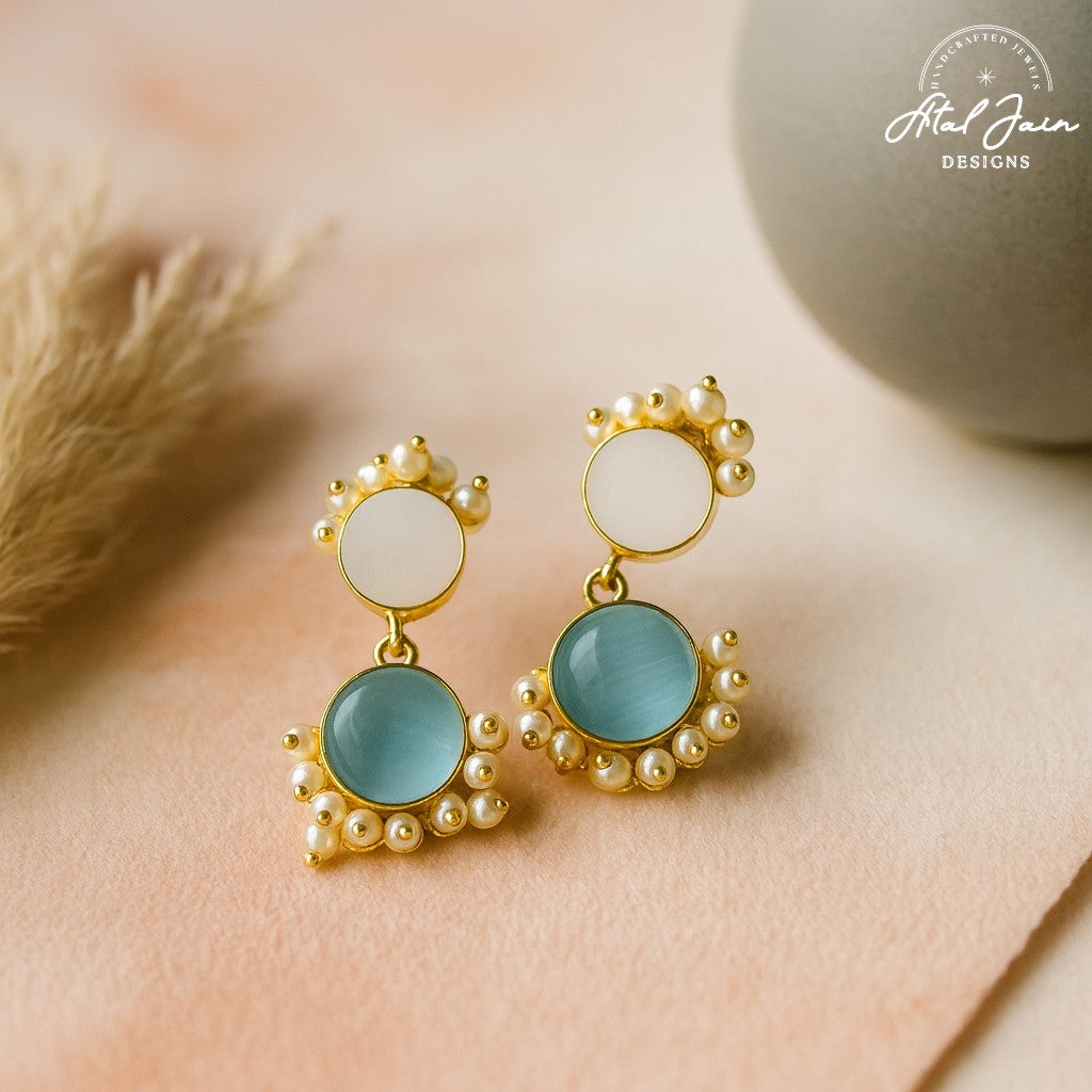 Blush & Pearl Treasures Earrings