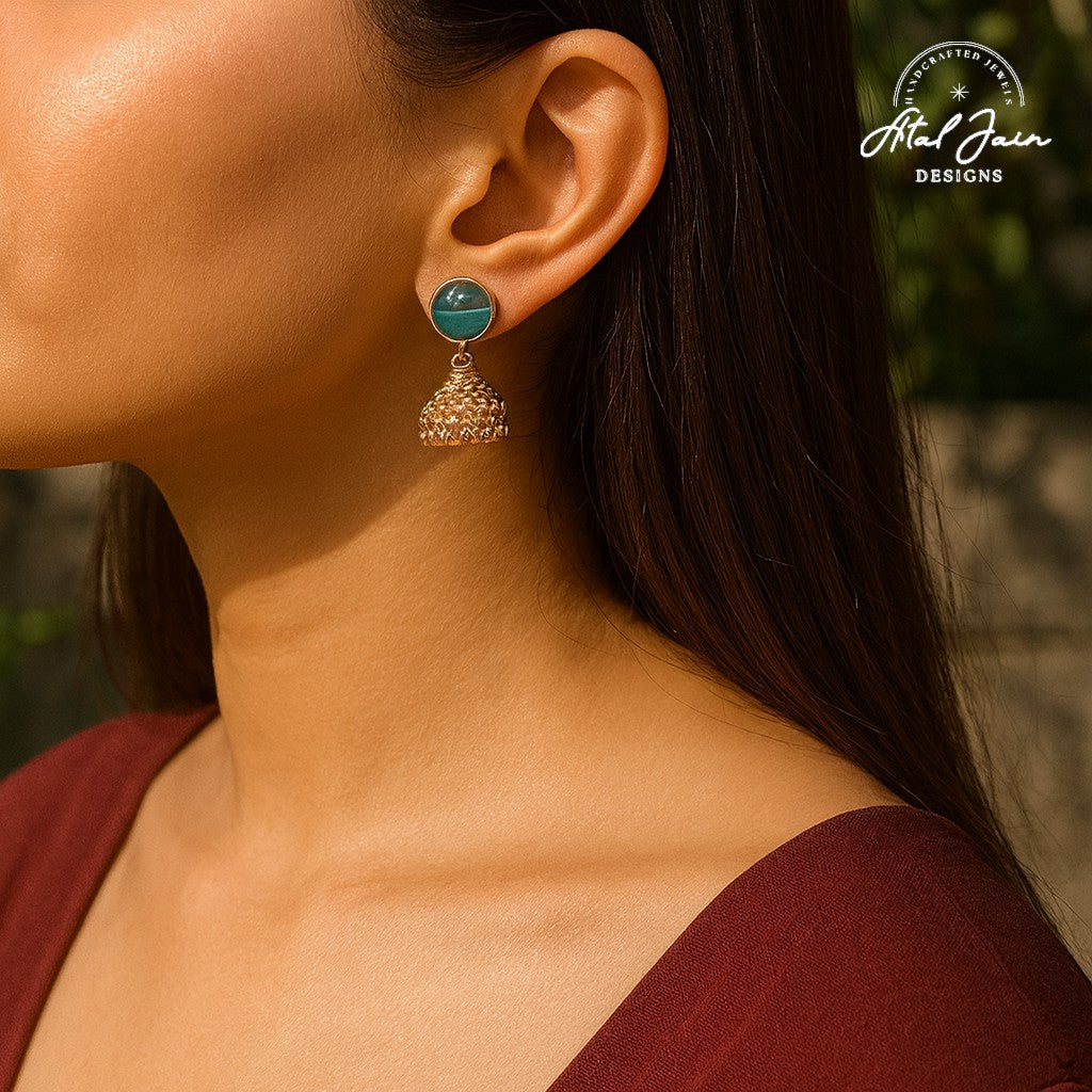 Serene Stone Jhumki