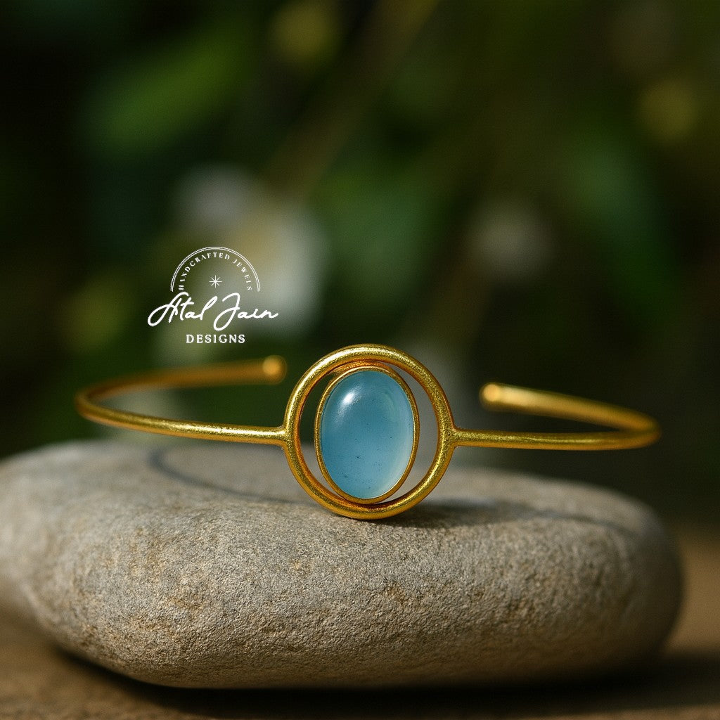 Scarlet Gemstone Cuff