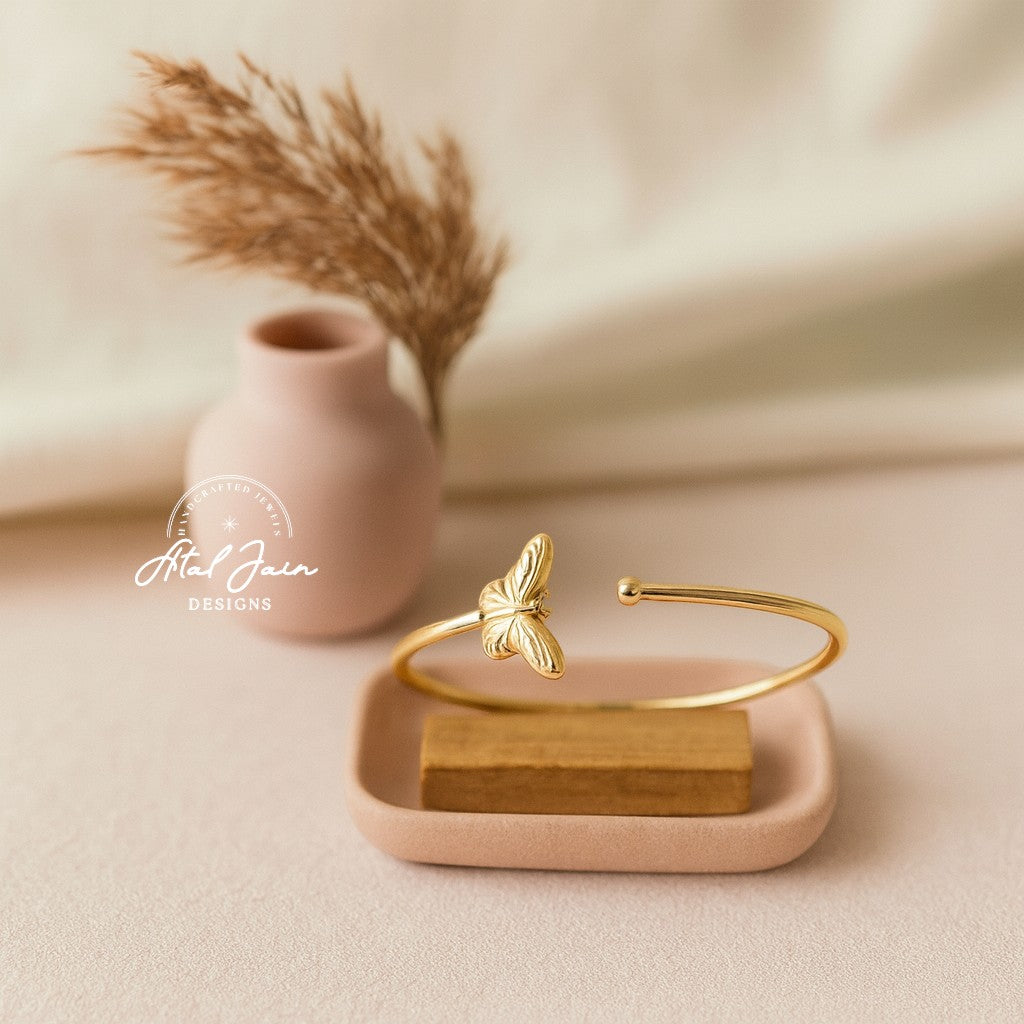 Shimmering Butterfly Bracelet