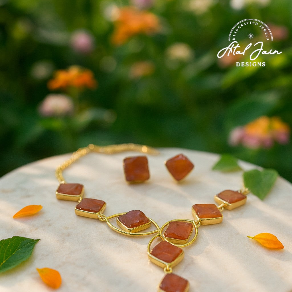 Chroma Luxe Necklace and Earring Duo