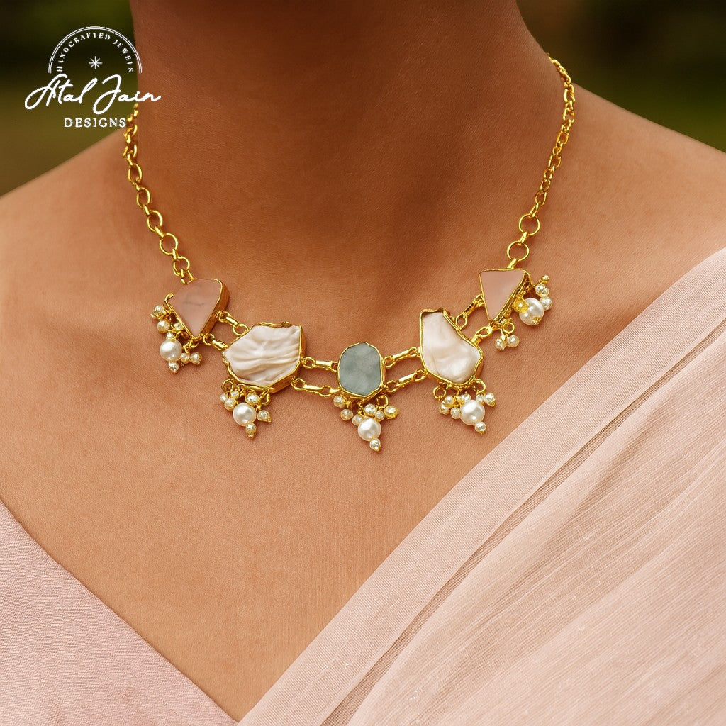 Timeless Pearl Charm Necklace