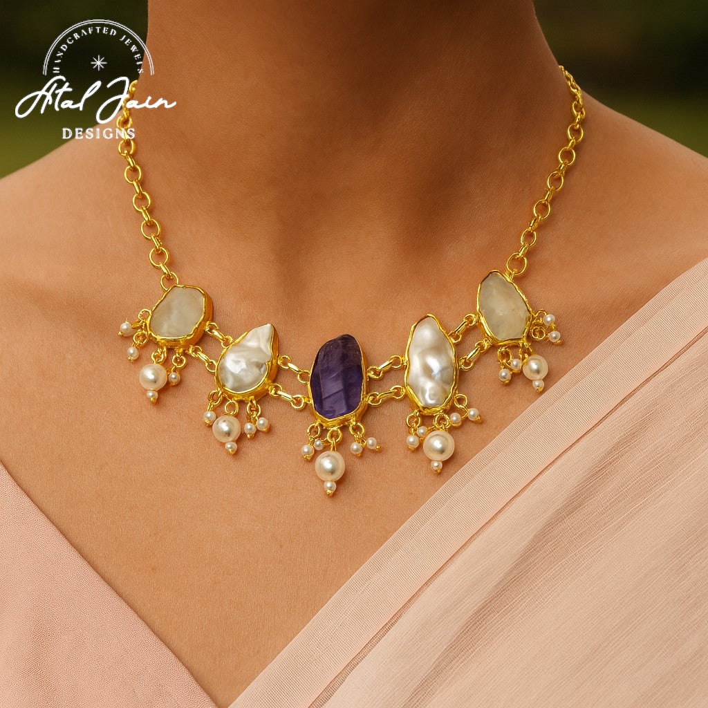 Timeless Pearl Charm Necklace