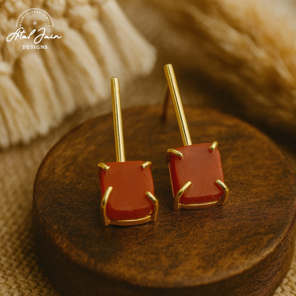 Jewel-Toned Glamour Earrings