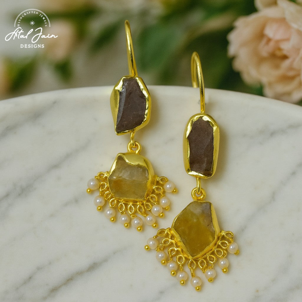 Dual Elegance Earrings