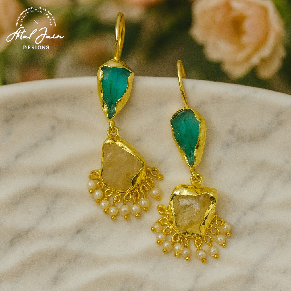 Dual Elegance Earrings