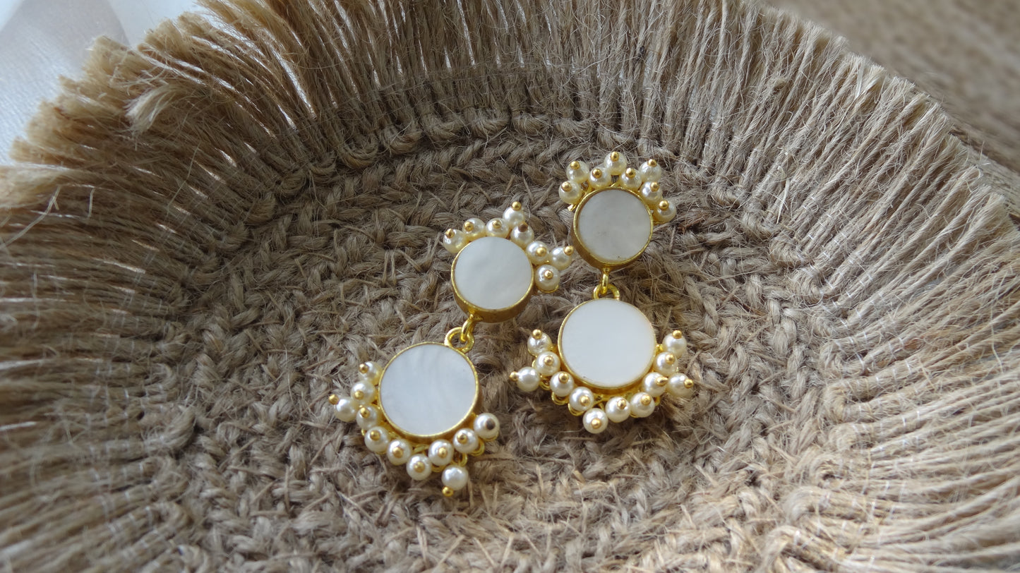 Blush & Pearl Treasures Earrings