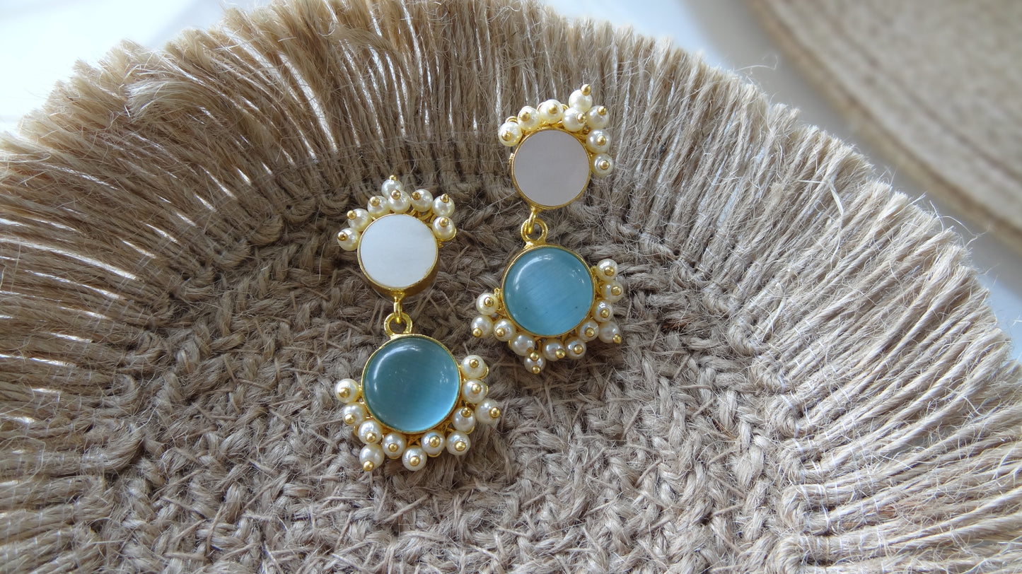 Blush & Pearl Treasures Earrings
