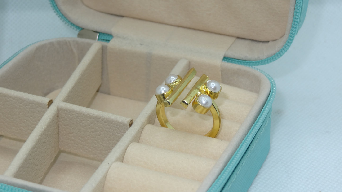 The Golden Pearl Ring Treasure