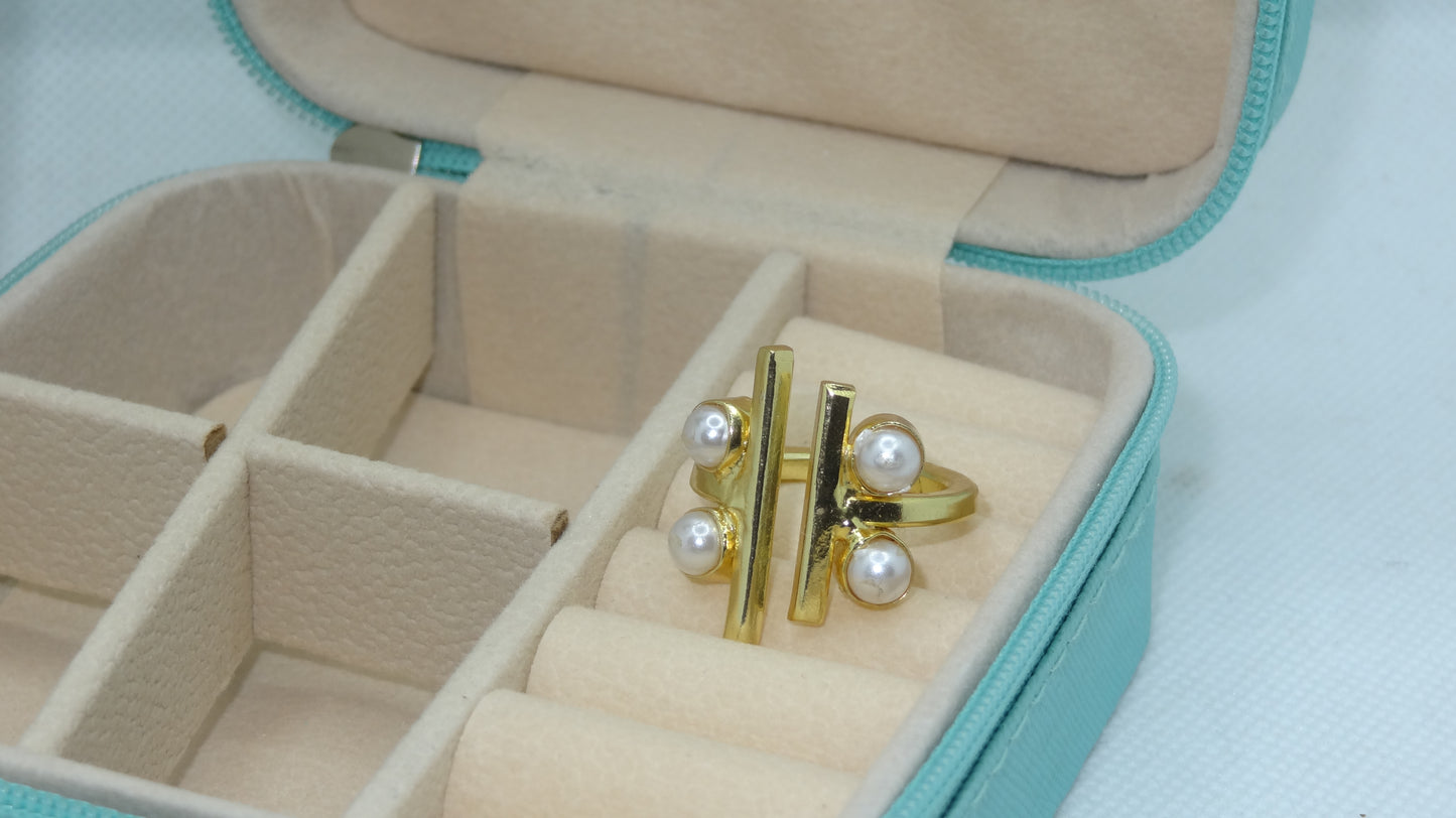 The Golden Pearl Ring Treasure