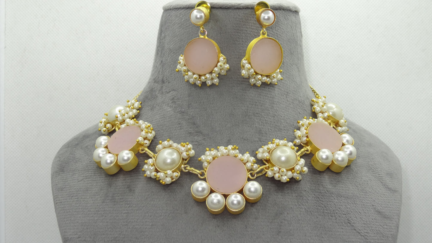 Blush Elegance Jewelry Set