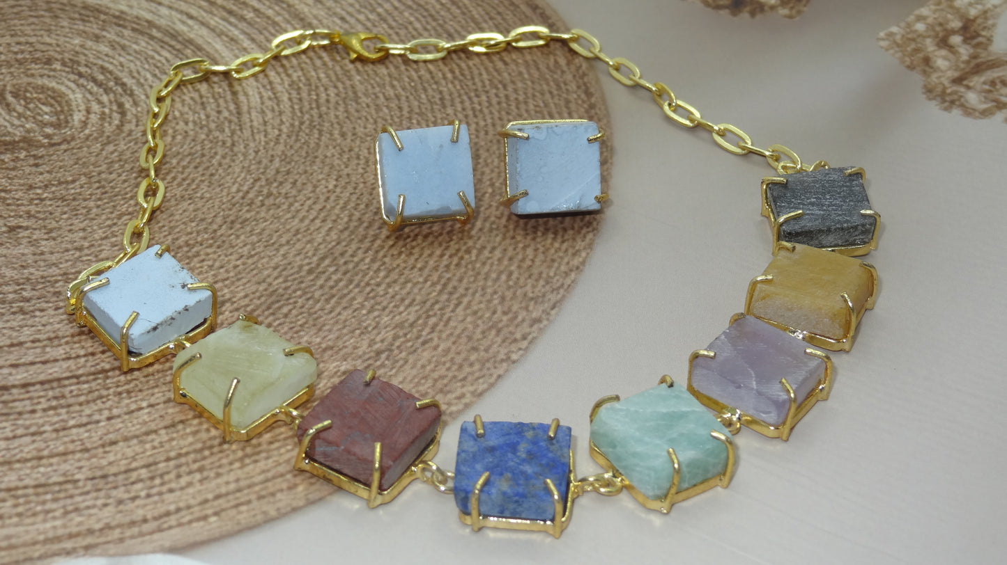 Enchanted Gemstone Affair Necklace