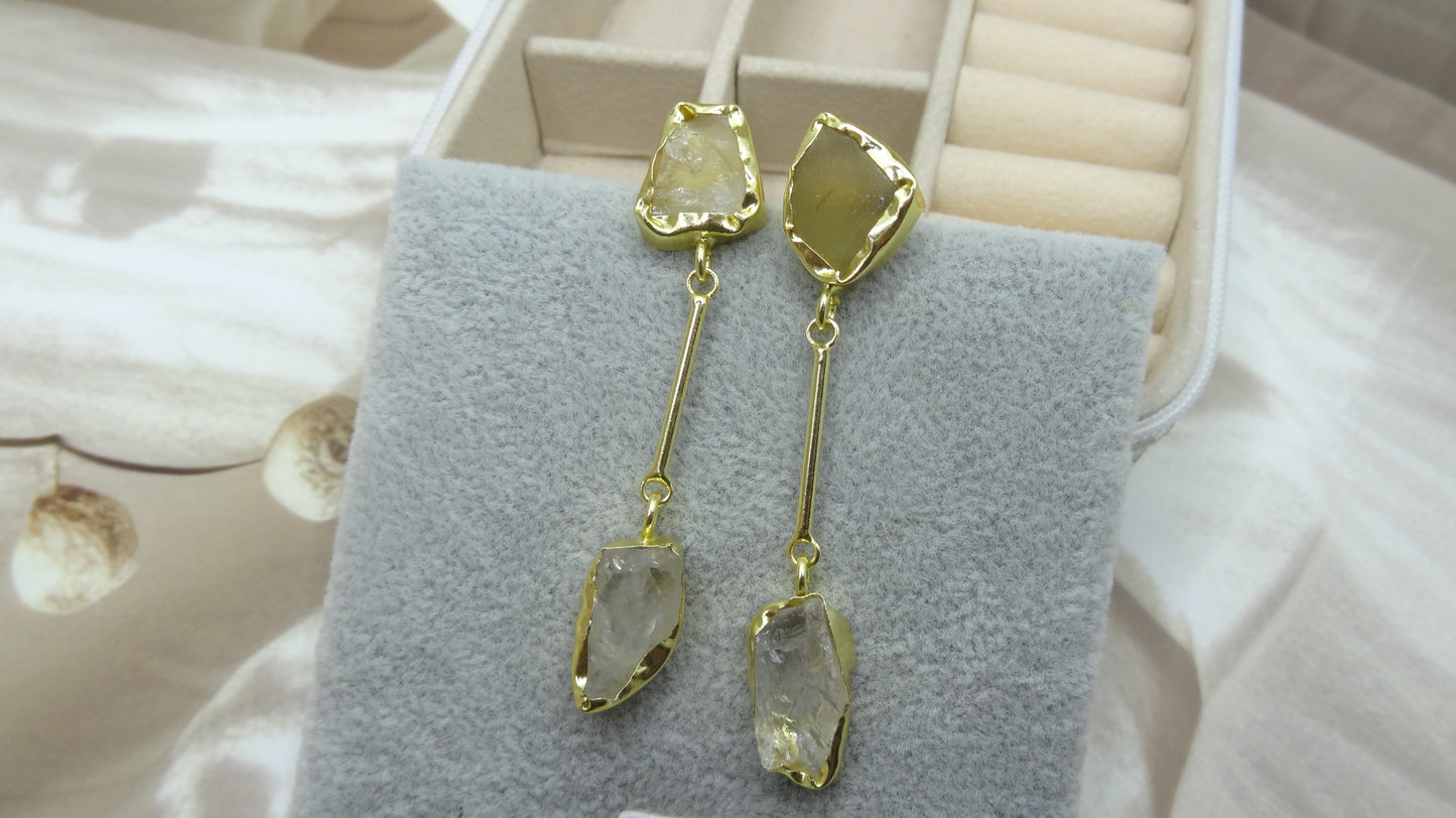 Gilded Gemstone Charms