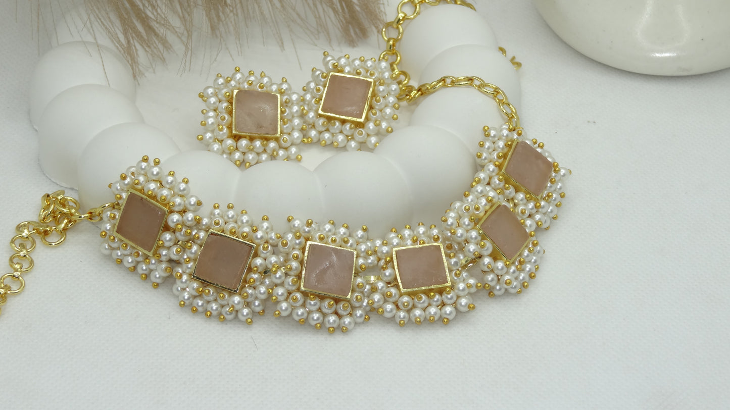 Gemstone Harmony Necklace Set
