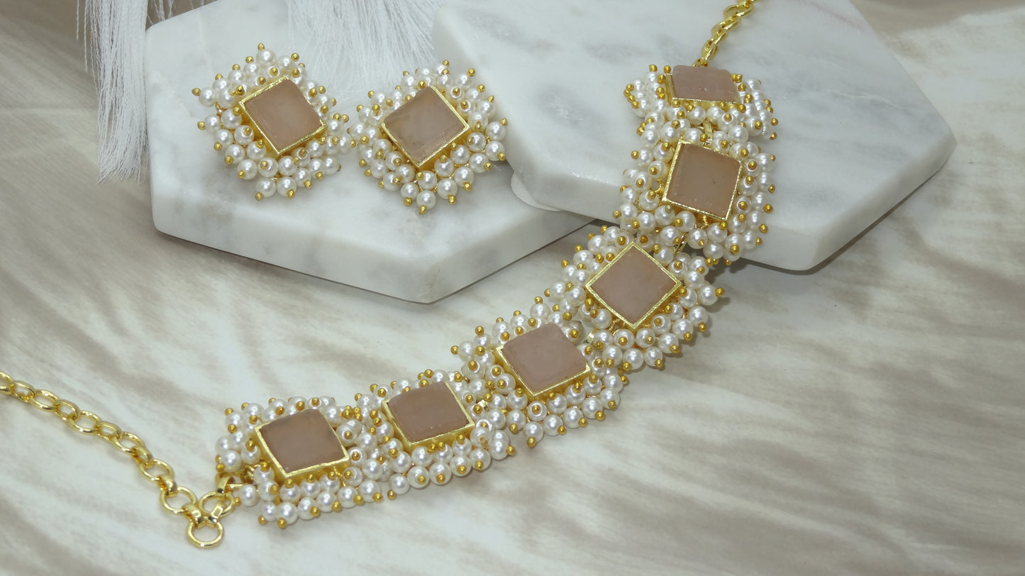 Gemstone Harmony Necklace Set