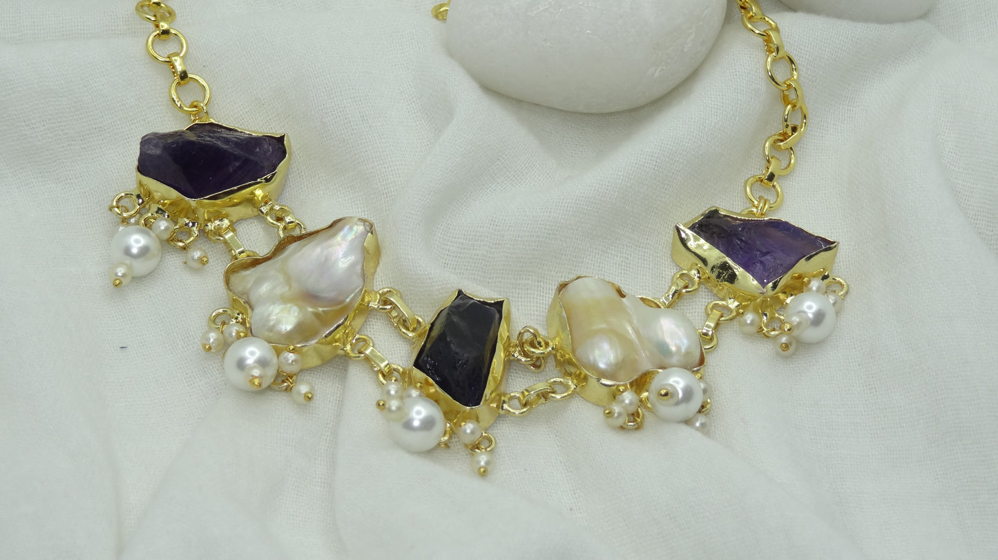 Timeless Pearl Charm Necklace