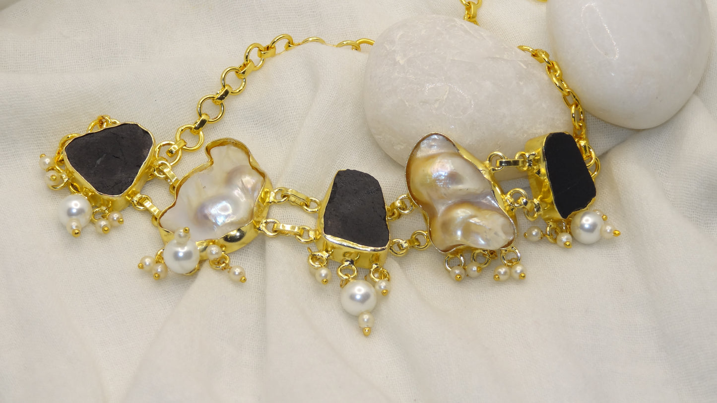 Timeless Pearl Charm Necklace