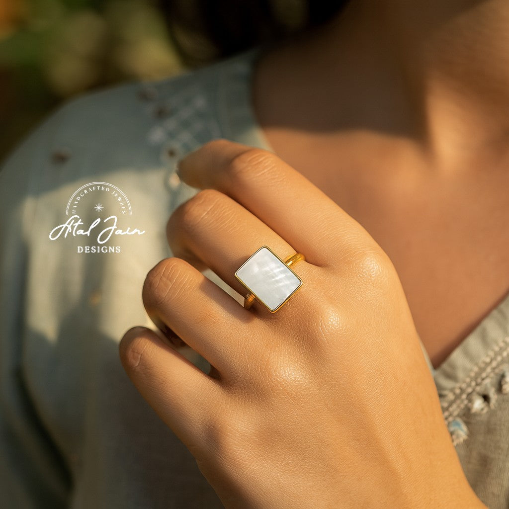 Ethereal Ocean Jewel Ring