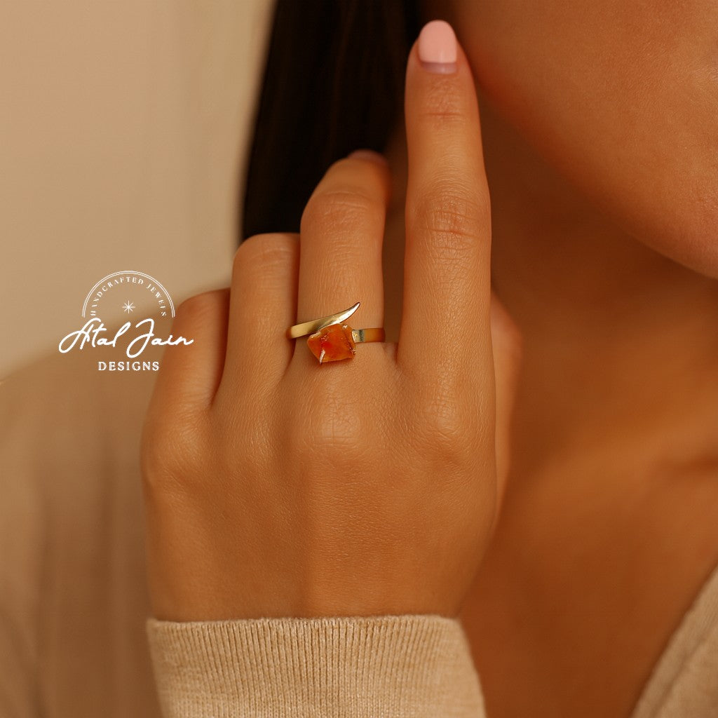 Golden Glow Ring