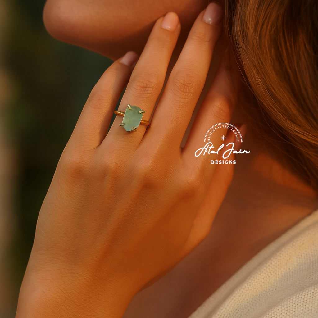 Lavish Gemstone Affair Ring