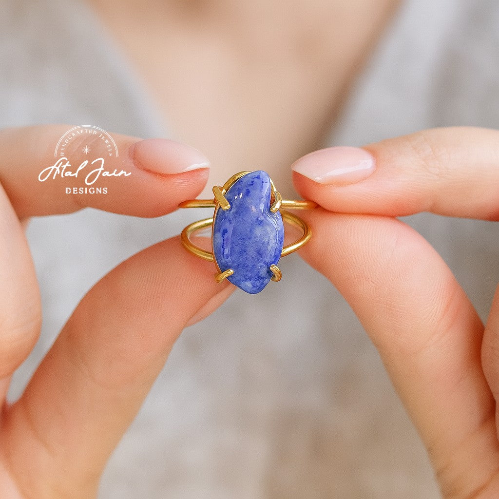 Majestic Stone Symphony Ring
