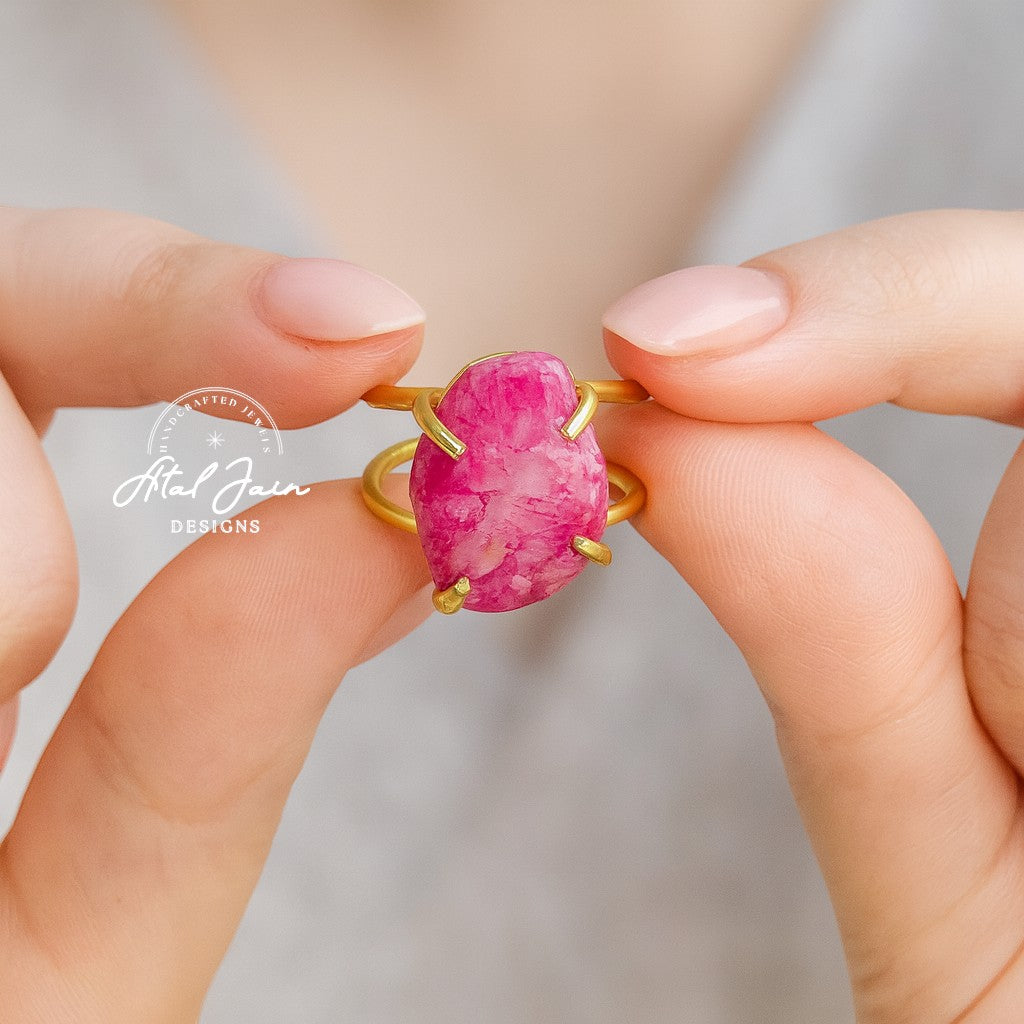 Majestic Stone Symphony Ring