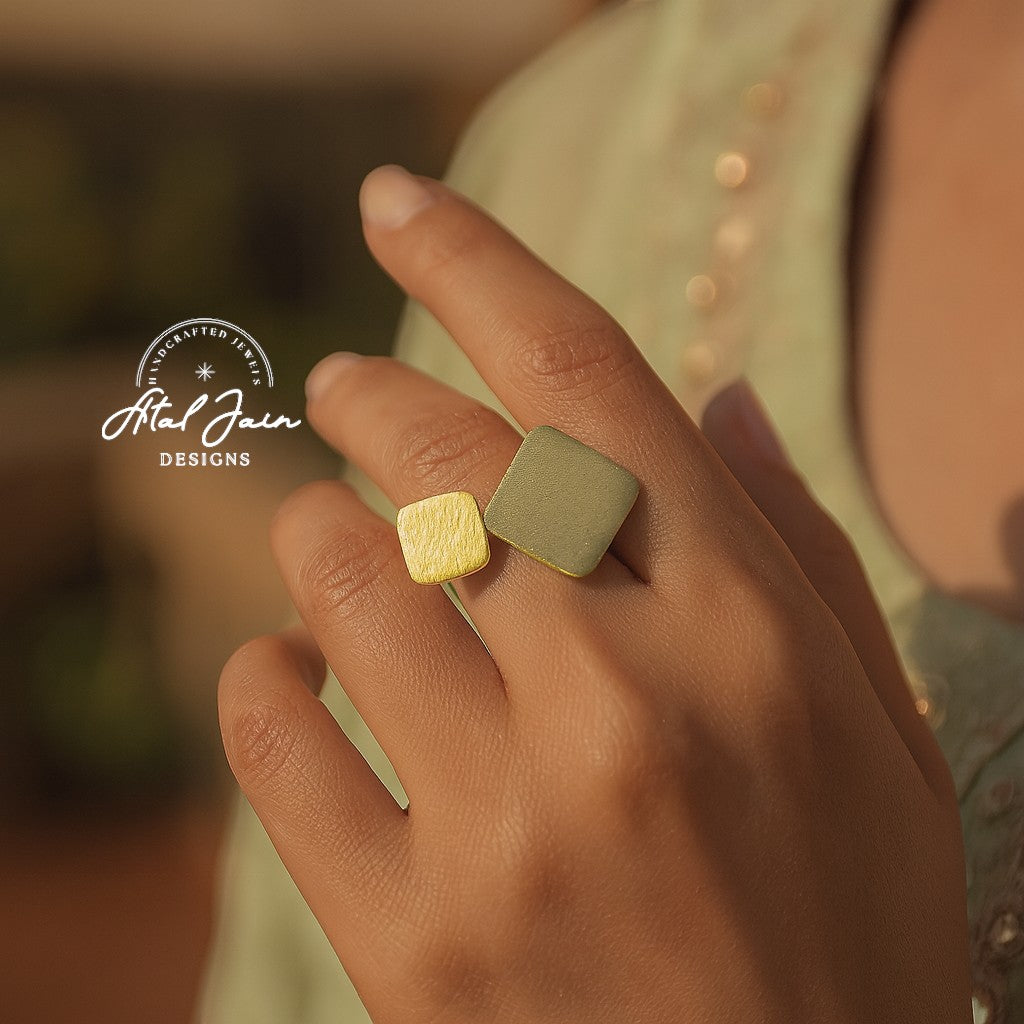 Sumptuous Square Splendor Ring
