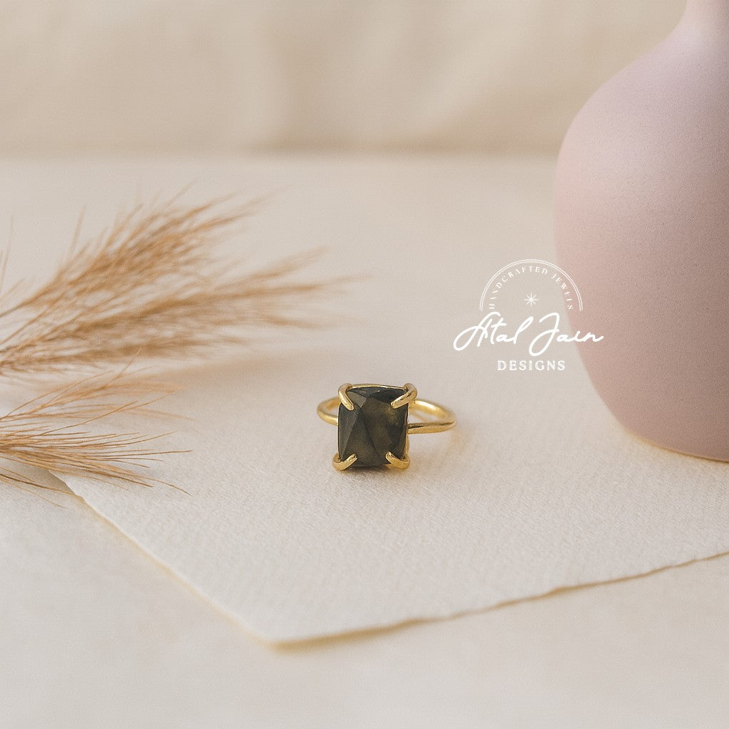 Lavish Gemstone Affair Ring