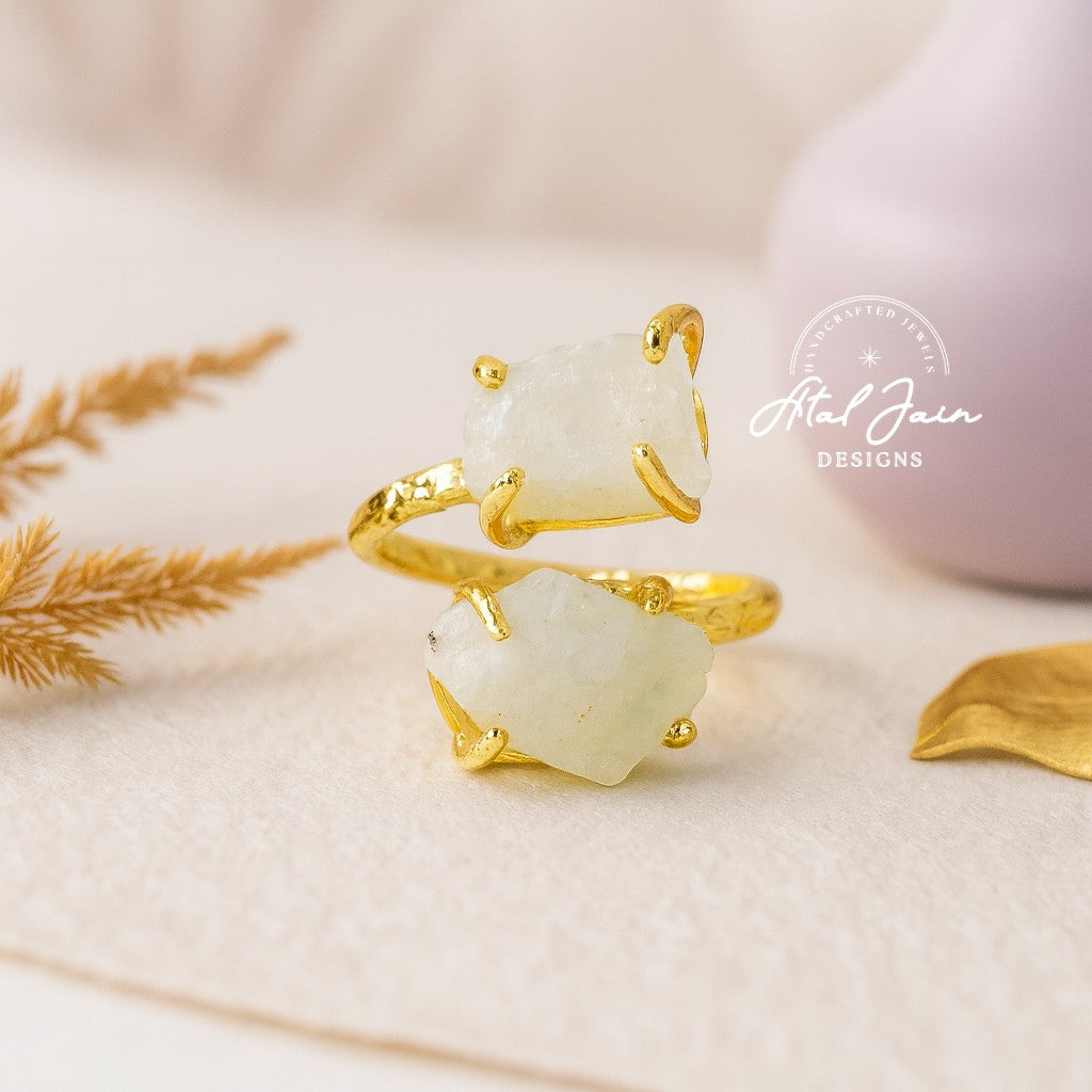 Luxe Dual Stone Rings