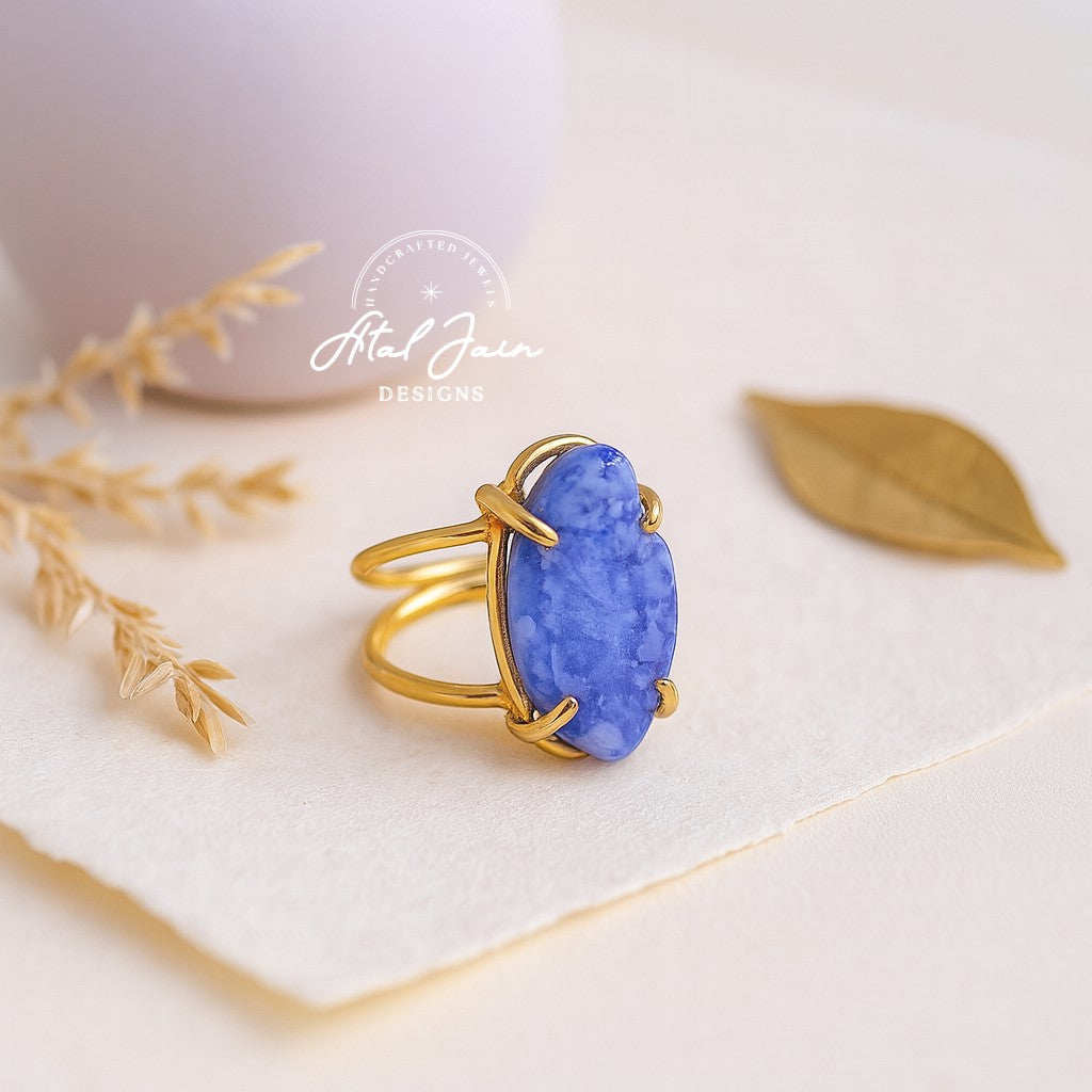 Majestic Stone Symphony Ring