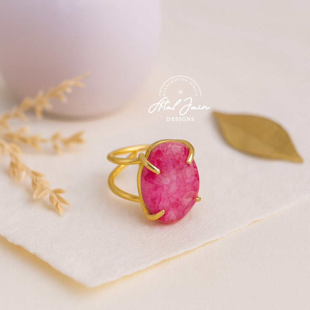 Majestic Stone Symphony Ring