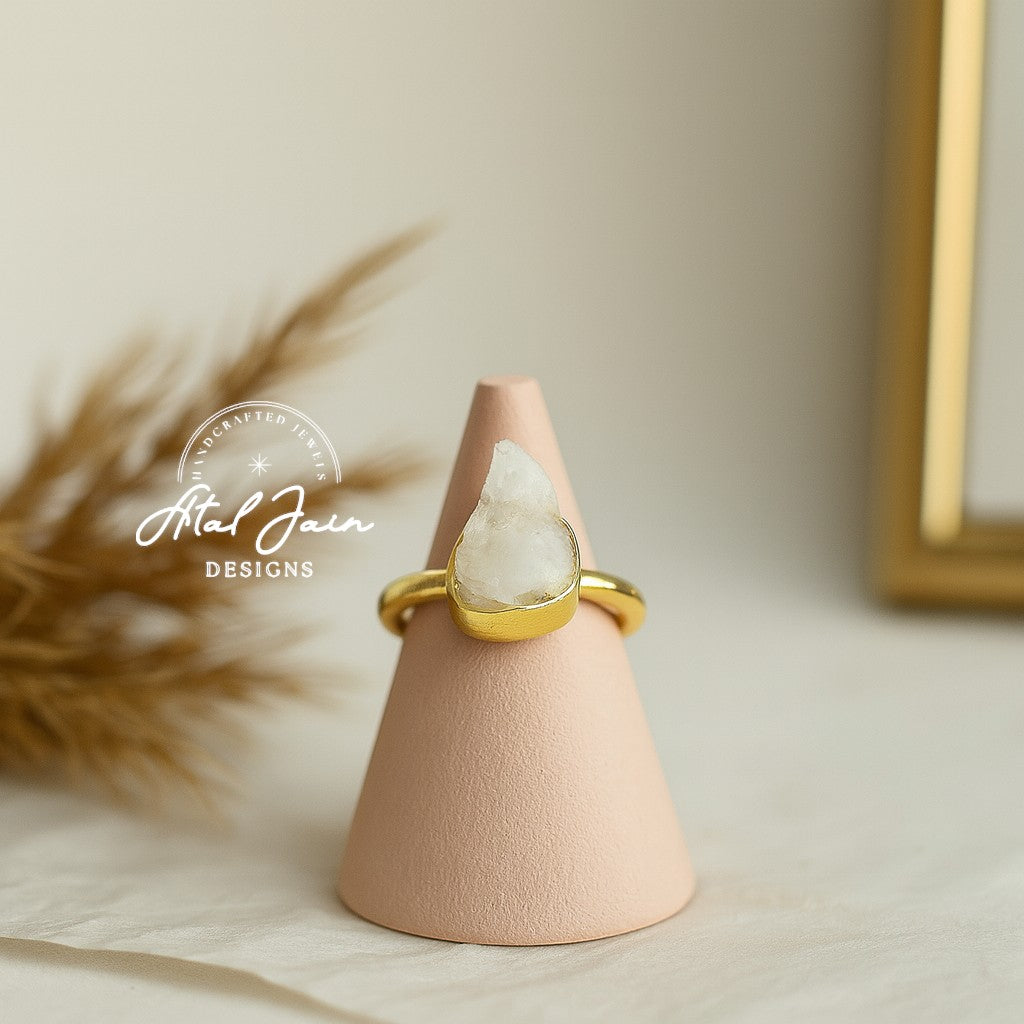 Luminous Gemstone Ring