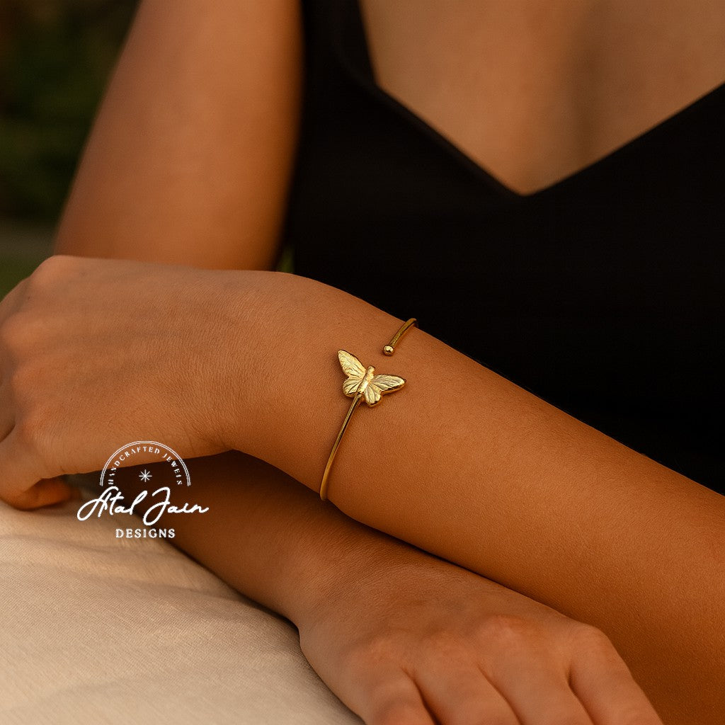 Shimmering Butterfly Bracelet