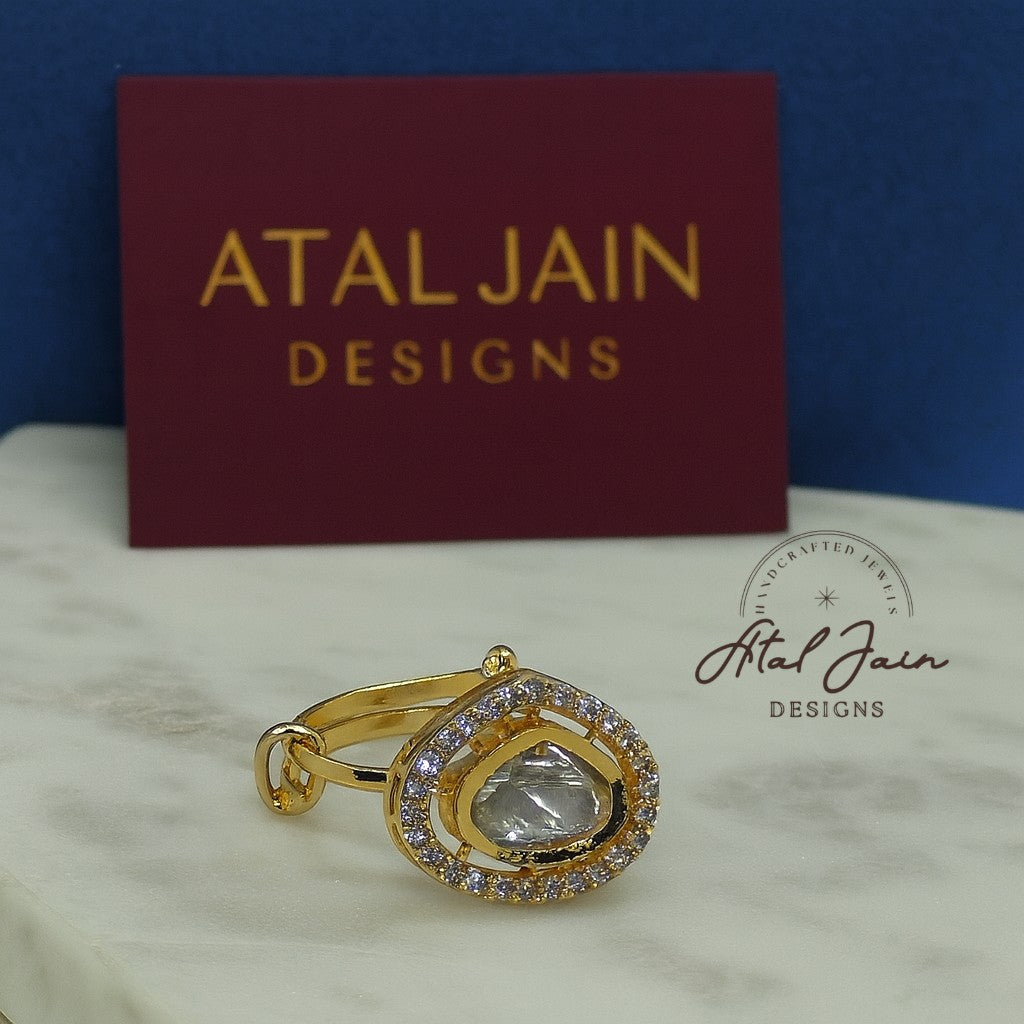 Diara Mirror Bloom Ring