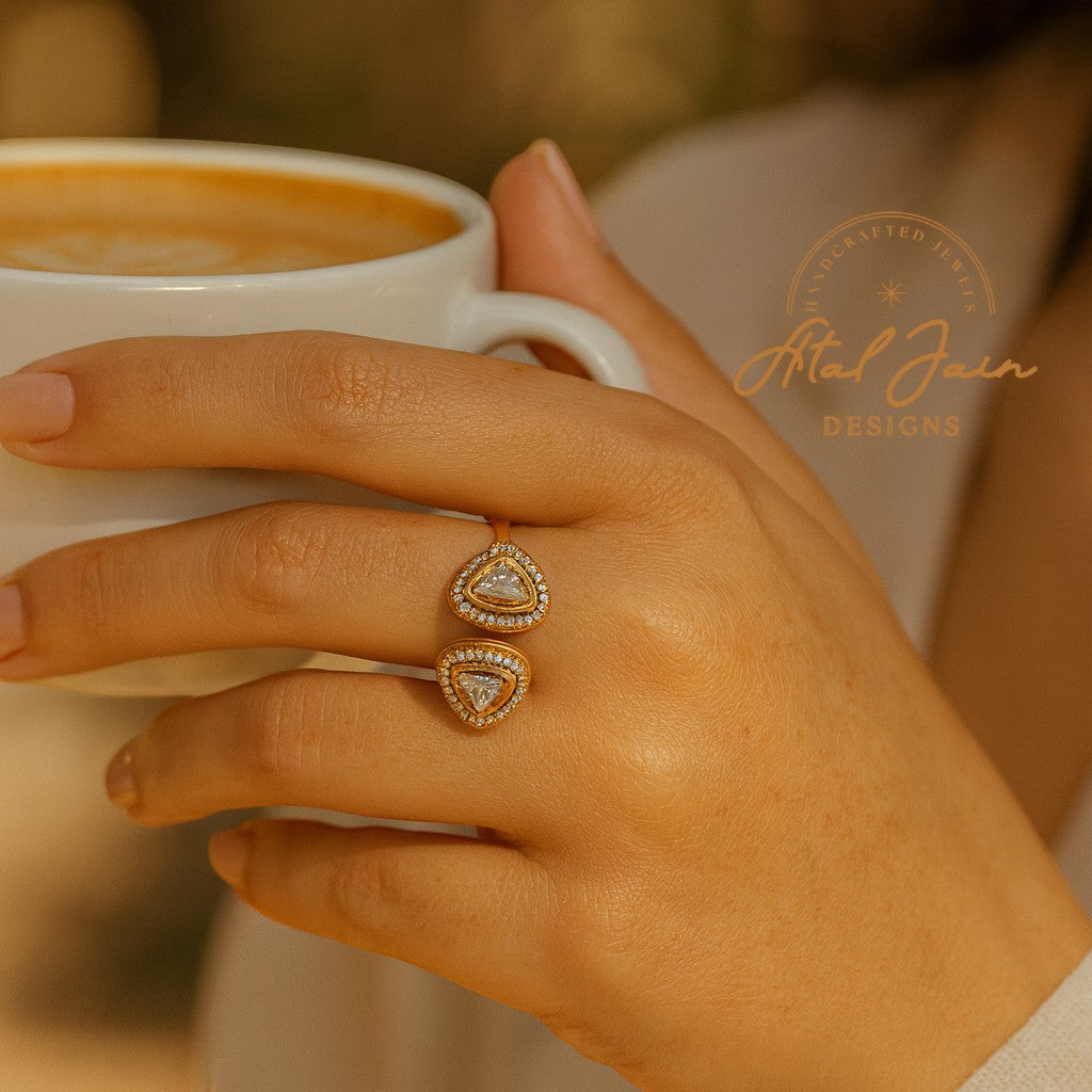 Diya Mirror Muse Ring