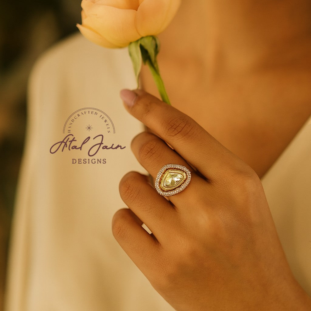 Diara Mirror Bloom Ring