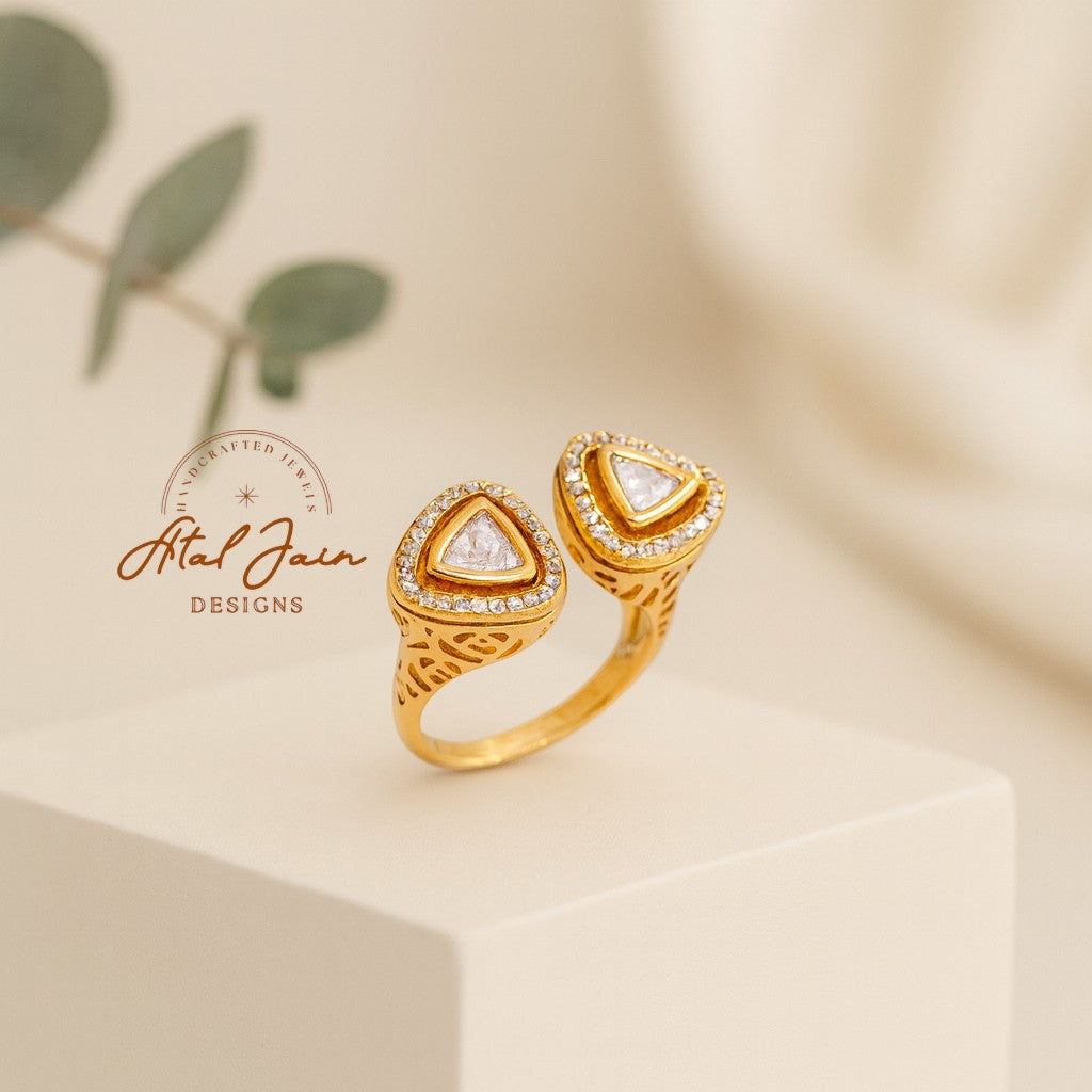 Diya Mirror Muse Ring