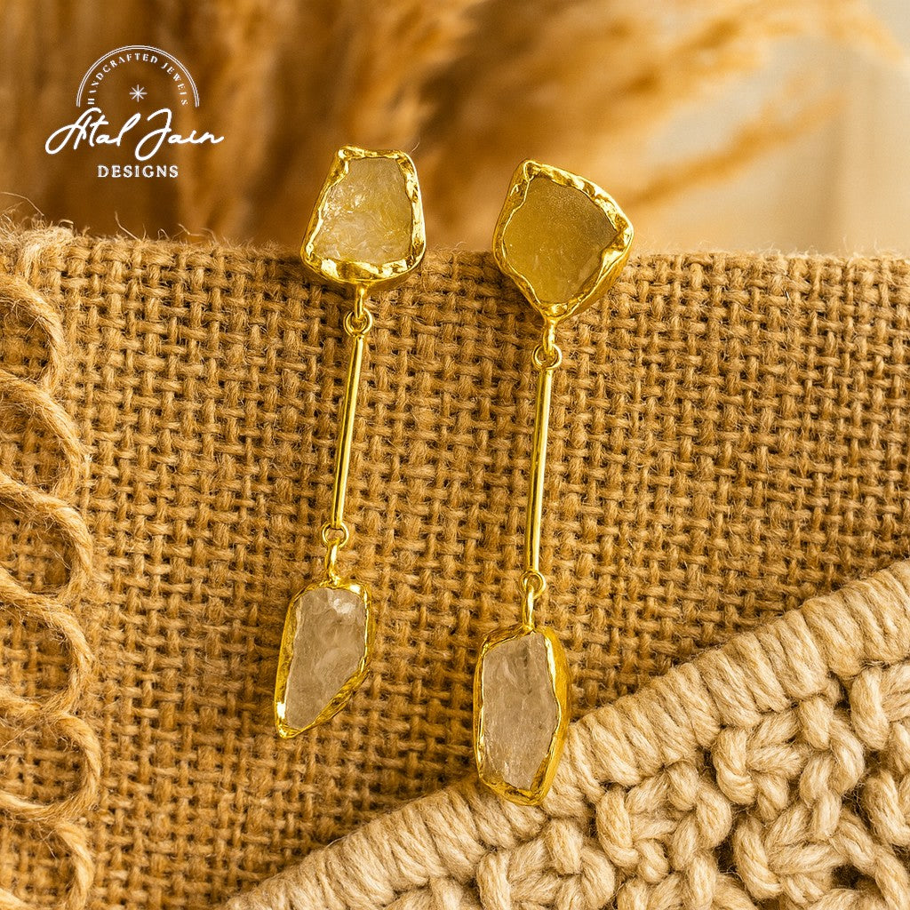 Gilded Gemstone Charms