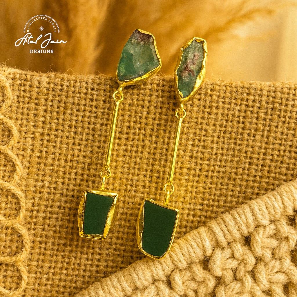 Gilded Gemstone Charms