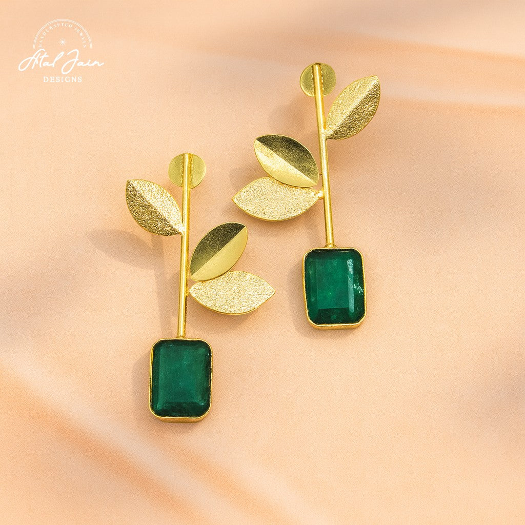 Luxe Autumn Leaf Earrings