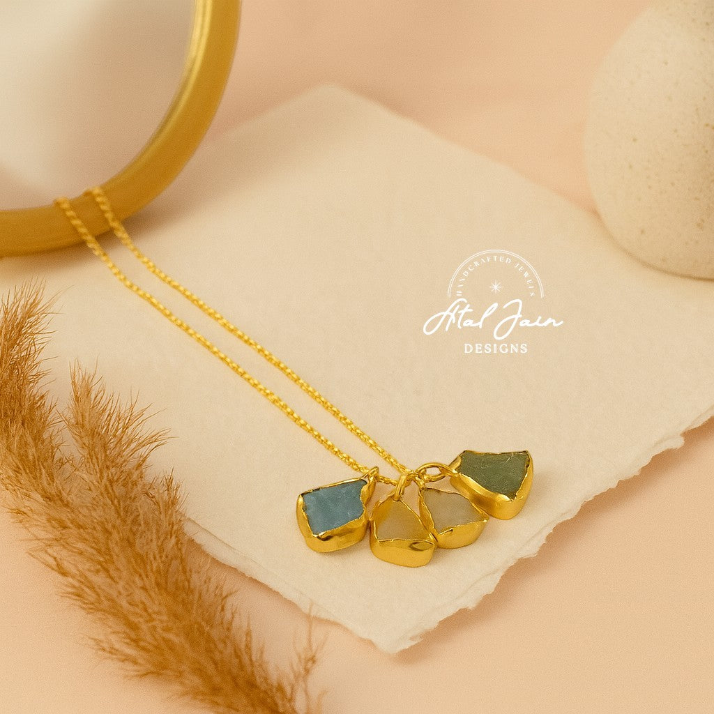 Lavish Cluster of Colors Pendant
