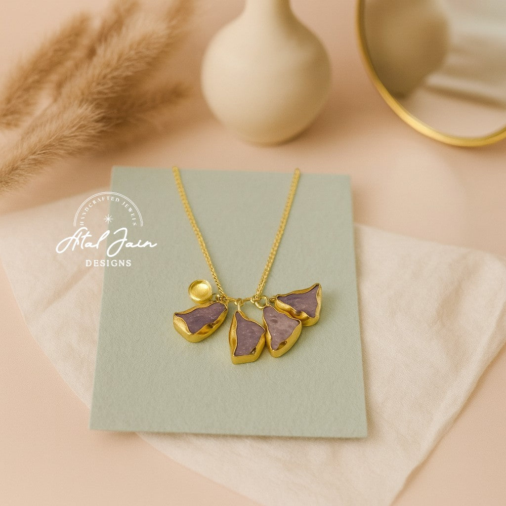 Lavish Cluster of Colors Pendant