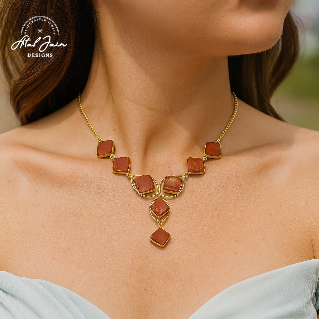 Chroma Luxe Necklace and Earring Duo